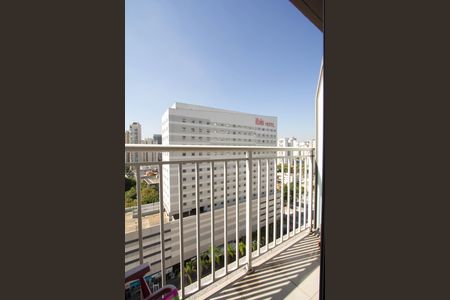 Studio à venda com 28m², 1 quarto e sem vagaVaranda