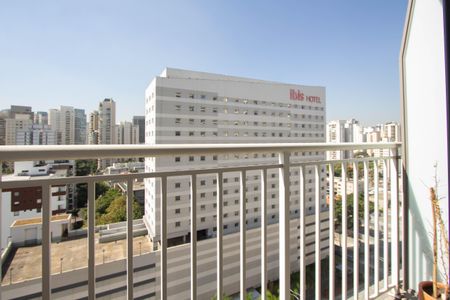 Studio à venda com 28m², 1 quarto e sem vagaVaranda