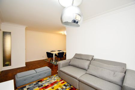 Sala de estar de apartamento para alugar com 3 quartos, 127m² em Paraíso, São Paulo