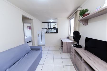Sala de apartamento à venda com 2 quartos, 50m² em Olaria, Contagem