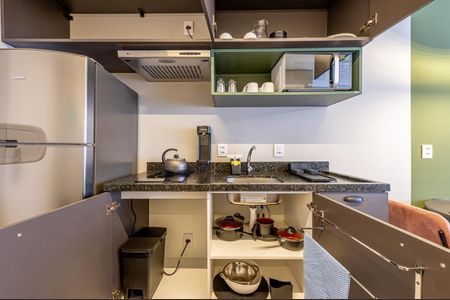 Apartamento à venda com 25m², 1 quarto e sem vagaCozinha