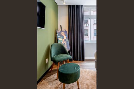 Apartamento à venda com 25m², 1 quarto e sem vagaSala/Quarto