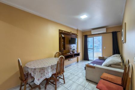 Sala de apartamento para alugar com 2 quartos, 80m² em Aviação, Praia Grande
