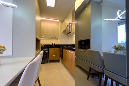 Apartamento à venda com 36m², 2 quartos e 1 vaga Apartamento à venda com 36m², 2 quartos e 1 vagaCozinha e área de serviço