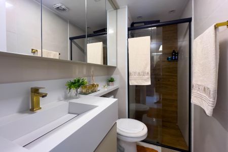 Apartamento à venda com 36m², 2 quartos e 1 vaga Apartamento à venda com 36m², 2 quartos e 1 vagaBanheiro