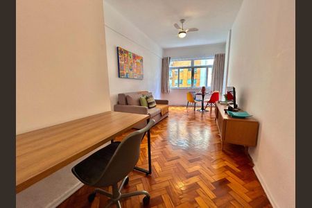 Apartamento para alugar com 55m², 1 quarto e 1 vagaSala