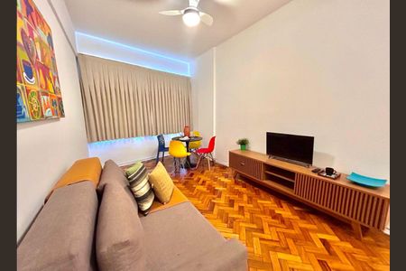 Apartamento para alugar com 55m², 1 quarto e 1 vagaSala