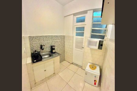 Cozinha de apartamento para alugar com 1 quarto, 55m² em Lapa, Rio de Janeiro