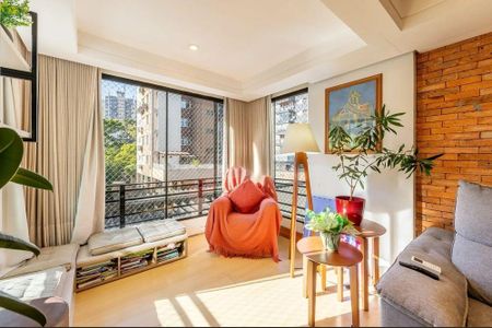 Sala de apartamento para alugar com 3 quartos, 90m² em Petrópolis, Porto Alegre