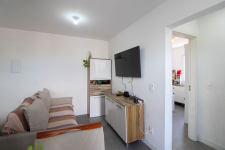 Sala de apartamento para alugar com 2 quartos, 43m² em Jardim Record, Taboão da Serra