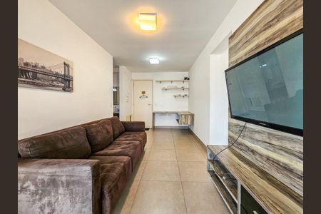 Sala de apartamento para alugar com 1 quarto, 45m² em Brooklin, São Paulo
