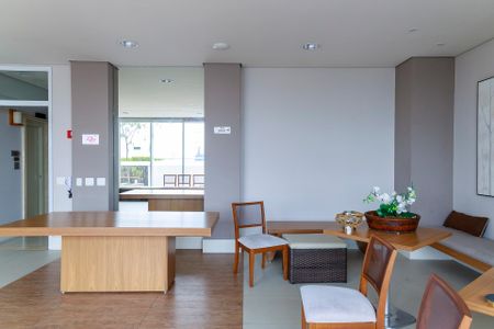 Apartamento para alugar com 45m², 1 quarto e 1 vaga Apartamento para alugar com 45m², 1 quarto e 1 vagaÁrea comum - Salão de festas