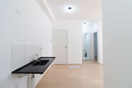 Sala - Cozinha de apartamento para alugar com 2 quartos, 38m² em Jaguaré, São Paulo
