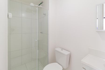 Apartamento para alugar com 49m², 3 quartos e 1 vagaBanheiro da suíte