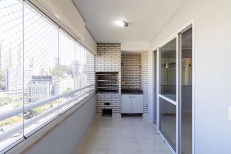 Varanda da Sala de apartamento à venda com 3 quartos, 113m² em Vila Andrade, São Paulo