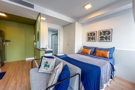 Apartamento para alugar com 32m², 1 quarto e sem vaga