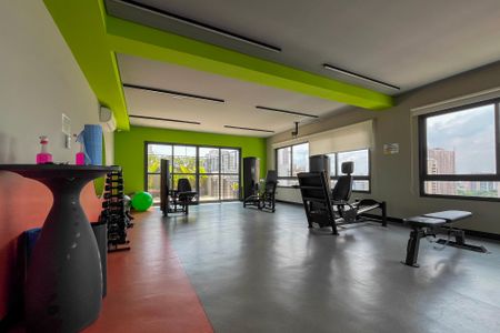 Apartamento para alugar com 28m², 1 quarto e sem vagaAcademia