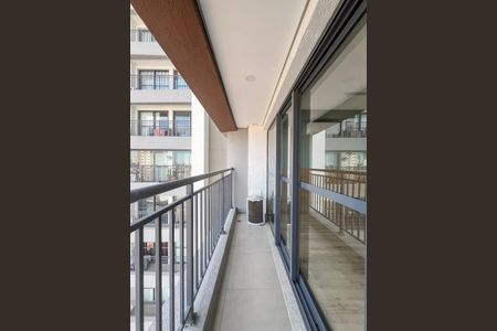 Apartamento para alugar com 28m², 1 quarto e sem vagaSacada