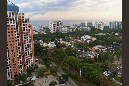 Vista da sala de apartamento para alugar com 4 quartos, 200m² em Barra da Tijuca, Rio de Janeiro