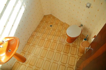 Casa à venda com 154m², 3 quartos e 5 vagasBanheiro (térreo) 