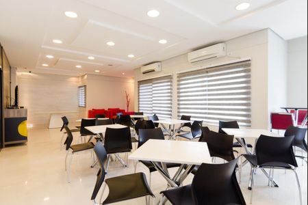 Apartamento à venda com 44m², 2 quartos e 1 vagaÁrea comum - Salão de festas