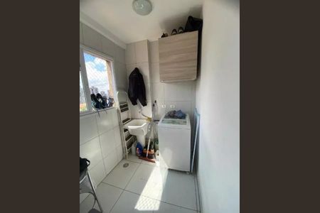 Área de serviço de apartamento à venda com 2 quartos, 48m² em Vila Alpina, Santo André