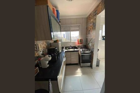 Cozinha de apartamento à venda com 2 quartos, 48m² em Vila Alpina, Santo André