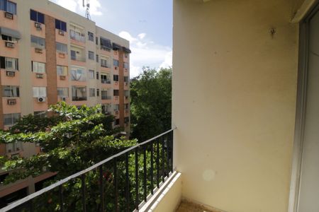 Varanda da Sala de apartamento para alugar com 2 quartos, 78m² em Jacarepaguá, Rio de Janeiro