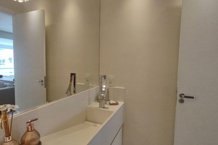 Apartamento à venda com 62m², 1 quarto e 2 vagasLavabo