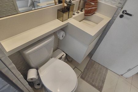 Apartamento à venda com 62m², 1 quarto e 2 vagasBanheiro da Suíte