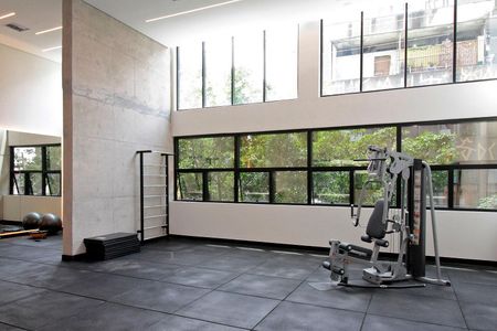 Studio para alugar com 25m², 1 quarto e sem vaga Studio para alugar com 25m², 1 quarto e sem vagaÁrea comum - Academia