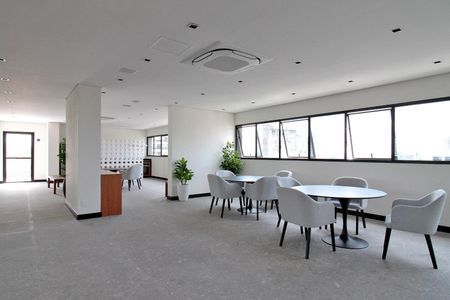 Studio para alugar com 25m², 1 quarto e sem vaga Studio para alugar com 25m², 1 quarto e sem vagaÁrea comum - Salão de festas