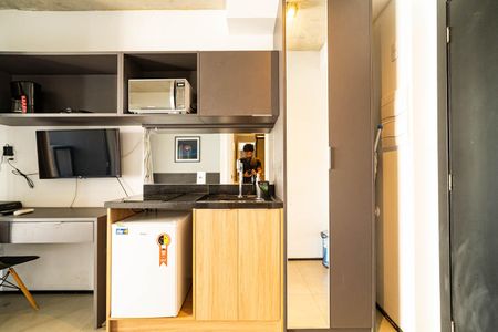 Studio para alugar com 25m², 1 quarto e sem vaga Studio para alugar com 25m², 1 quarto e sem vagaCozinha