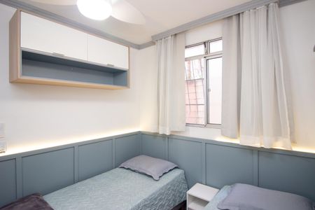 Quarto 2 de apartamento à venda com 2 quartos, 45m² em Morro do Confisco, Contagem