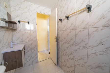 Casa para alugar com 60m², 1 quarto e sem vagaBanheiro social