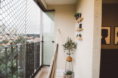 Varanda da Sala de apartamento à venda com 3 quartos, 70m² em Jardim Paraíso, São Paulo