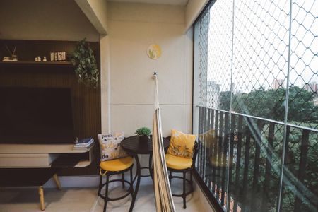 Varanda da Sala de apartamento à venda com 3 quartos, 70m² em Jardim Paraíso, São Paulo