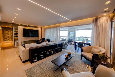 Sala de apartamento à venda com 5 quartos, 250m² em Água Branca, São Paulo