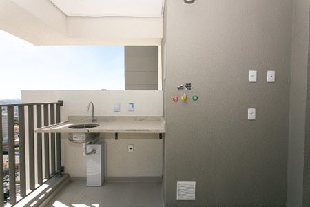 Varanda gourmet de apartamento à venda com 2 quartos, 48m² em Tatuapé, São Paulo