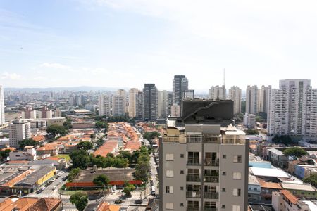 Vista da Varanda gourmet de apartamento à venda com 2 quartos, 48m² em Tatuapé, São Paulo