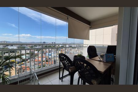 Varanda de apartamento à venda com 2 quartos, 62m² em Vila Apiai, Santo André