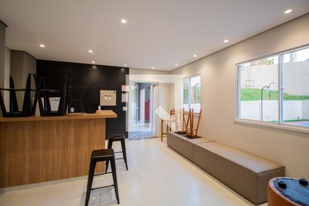 Apartamento para alugar com 25m², 1 quarto e sem vagaÁrea comum - Salão de festas