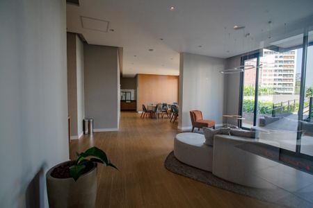 Studio para alugar com 43m², 1 quarto e sem vagaÁrea comum - Salão de festas