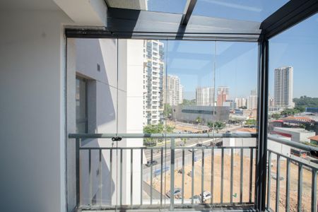 Studio para alugar com 43m², 1 quarto e sem vagaVaranda
