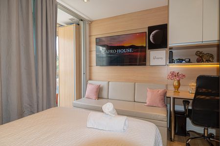 Studio para alugar com 35m², 1 quarto e 1 vagaQuarto