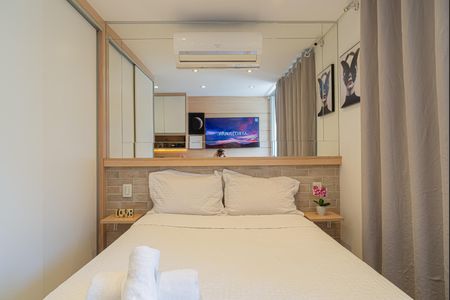 Studio para alugar com 35m², 1 quarto e 1 vagaQuarto