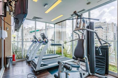 Studio para alugar com 35m², 1 quarto e 1 vagaÁrea comum - Academia