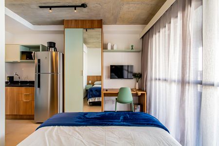 Studio para alugar com 24m², 1 quarto e sem vagaStudio