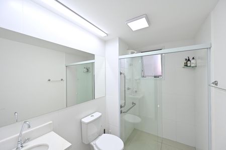 Studio para alugar com 34m², 1 quarto e sem vaga Studio para alugar com 34m², 1 quarto e sem vagaBanheiro Social