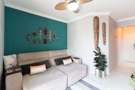 Sala de apartamento à venda com 3 quartos, 70m² em Jardim Bonfiglioli, São Paulo